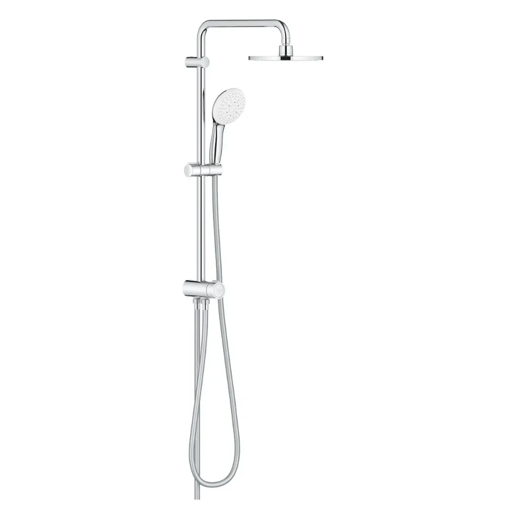 [27389003] Tempesta System 200 Shower system with diverter for wall mounting