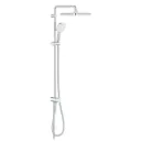 Tempesta System 250 Cube Shower system with diverter for wall mounting