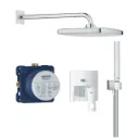 Eurocube Concealed shower system with Tempesta 250 Cube-25289000