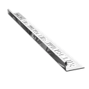 Straight edge profiles, Stainless Steel, Brushed Finish, 10mm Height,2.5 LM Long