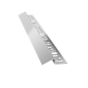 Transition Profiles, Stainless Steel, Brushed Finish, 10mm Height,2.5 LM Long