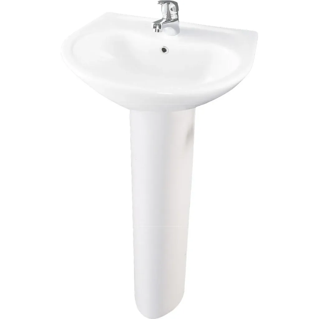 Essential Washbasin with Pedetal -w/Bolt &Bracket -TOTO